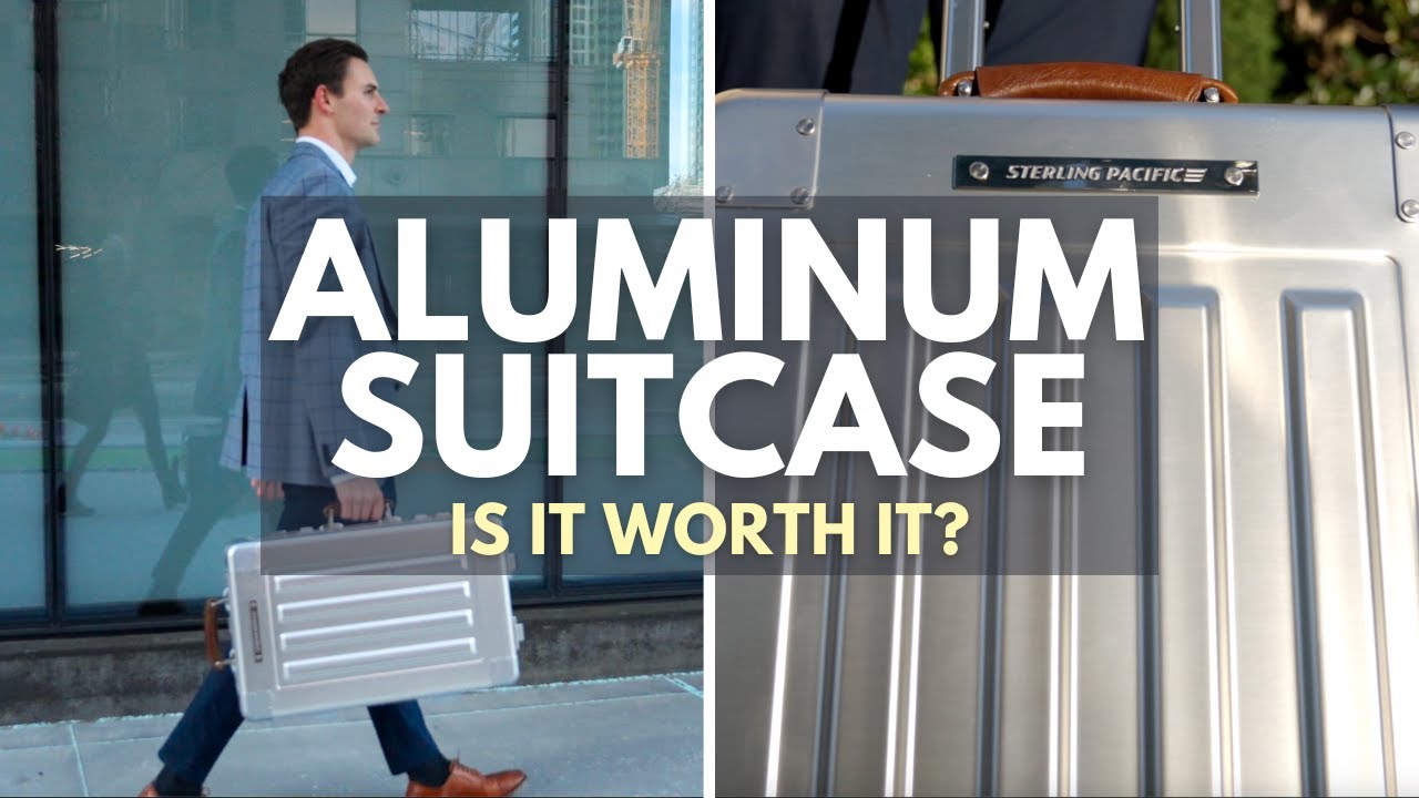 An Inside Look Into Luxury Aluminum Luggage Sterling Pacific Luggage Review YouTube