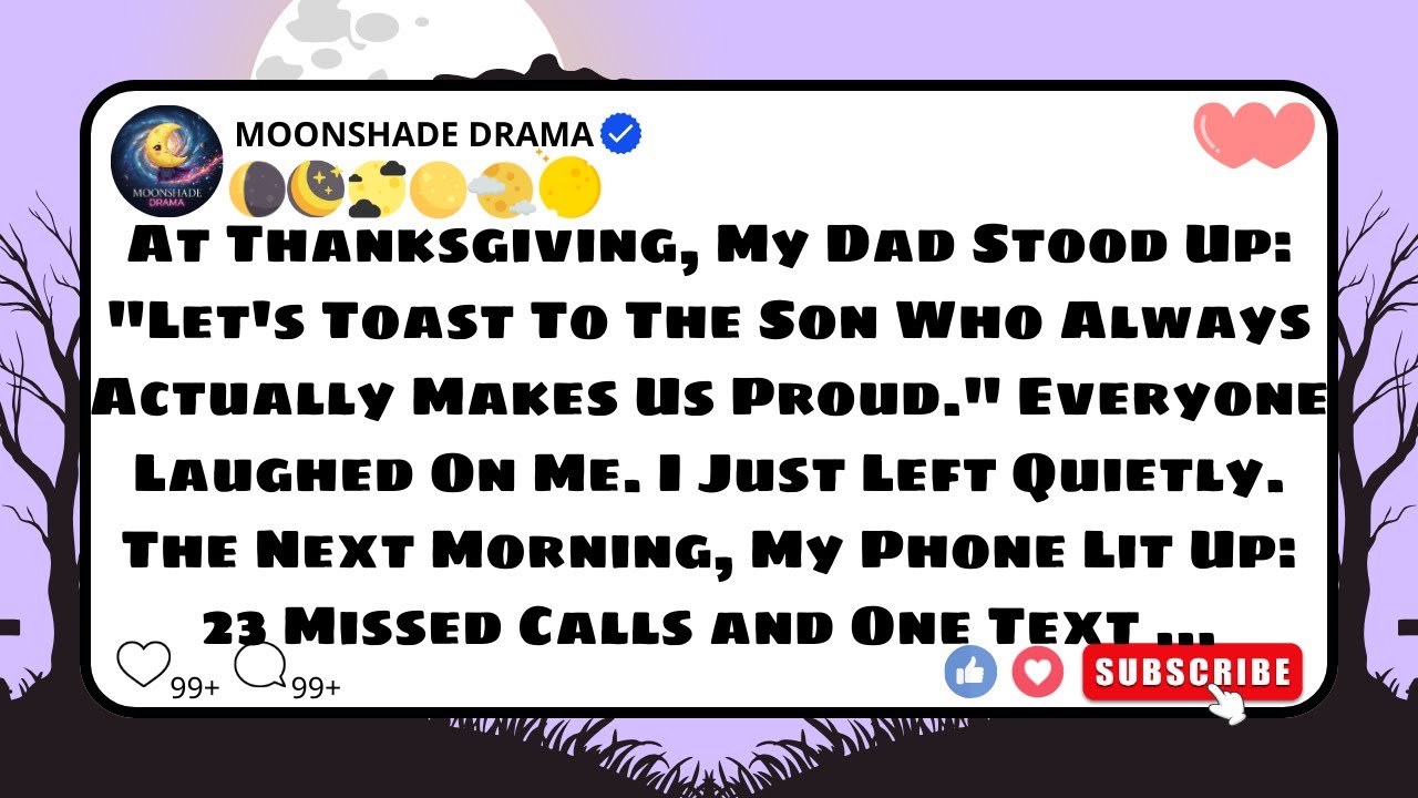 My Family Humiliated Me at Thanksgiving—I Walked Out Quietly