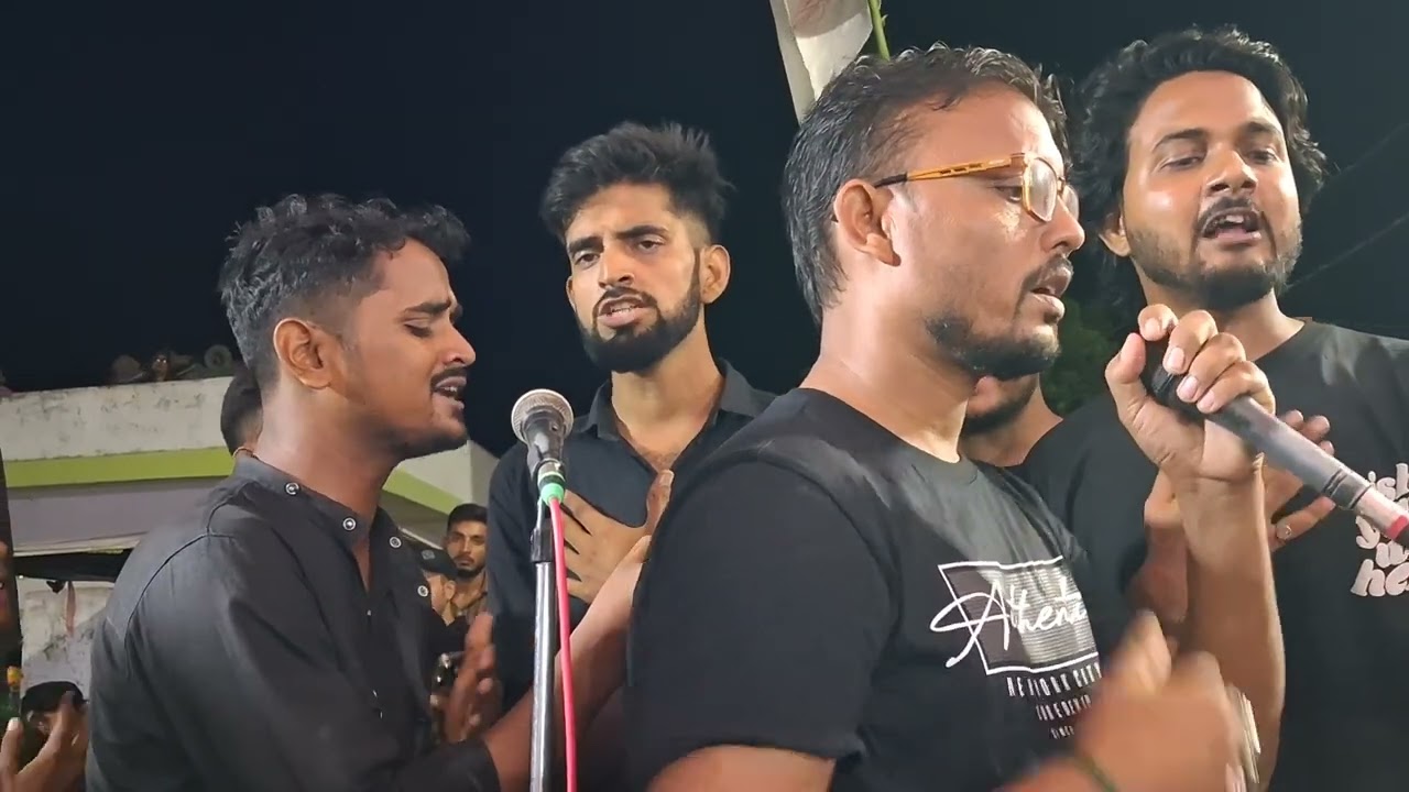 Anjuman sipahe hussaini bhanauli sadat 2025 Azadari Sonbarsa sultanpur 3 moharram 1447 hijri