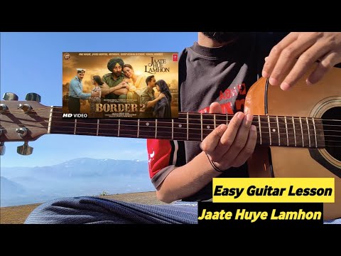  Jaate hue lamho | Guitar lesson for Beginners | Learn in 1 minutes| Vishal Mishra| Acoustic Jatin