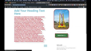 Client Project (Landing Page) Using Elementor || Alamgir H Kobir