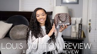 Review Tas Louis Vuitton Alma BB Red!😍