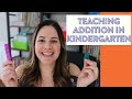 Teaching Addition in Kindergarten | How to teach addition in kindergarten (5 easy steps)!