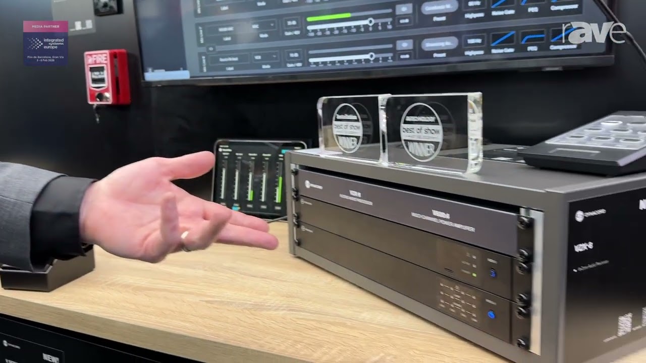 ISE 2026: Dynacord Showcases VZX-8 8-Zone Audio Processor