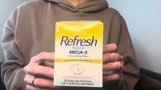 Are the Refresh Optive Mega 3 Eye Drops right for you
