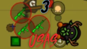 *INSANE* 3 USAS-12 GAMEPLAY!! | Surviv.io USAS-12 || Surviv.io pro gameplay