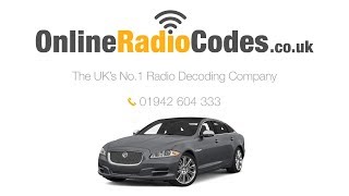 🚗  Jaguar XJ Radio Code Stereo PIN Unlock Codes