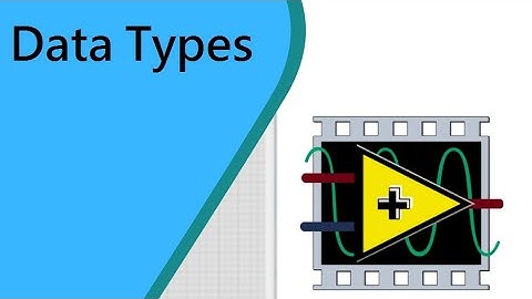 LabVIEW in Tamil_Data Types