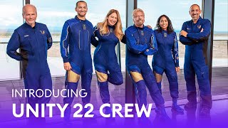 Introducing Virgin Galactic Unity 22 Crew