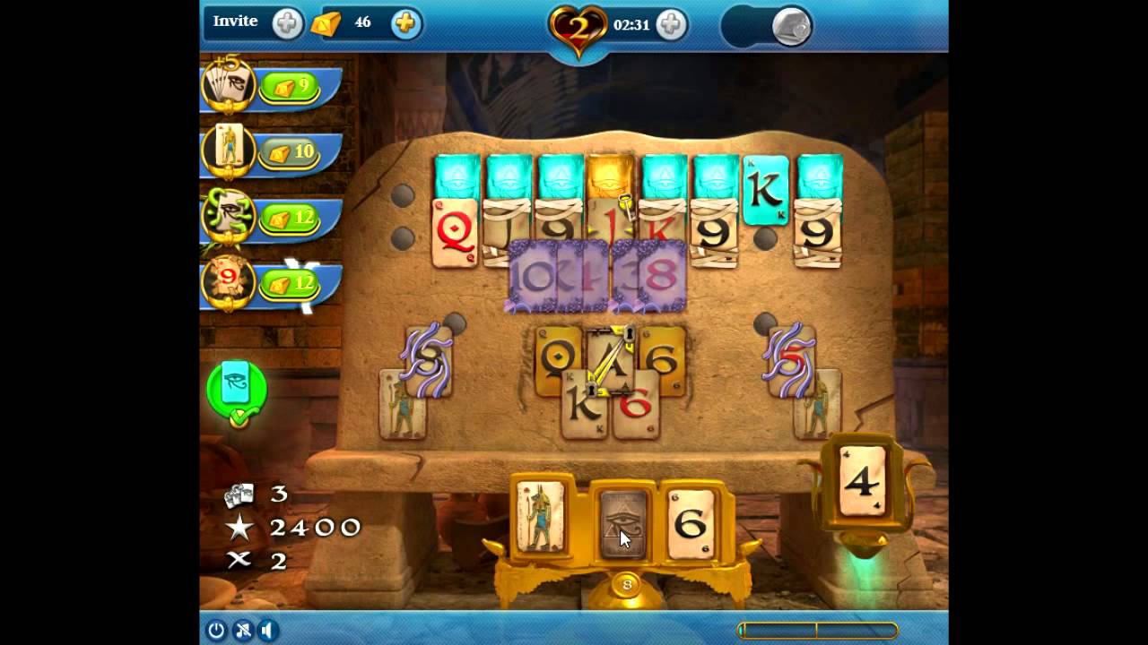 Pyramid Solitaire Saga level 166 😈