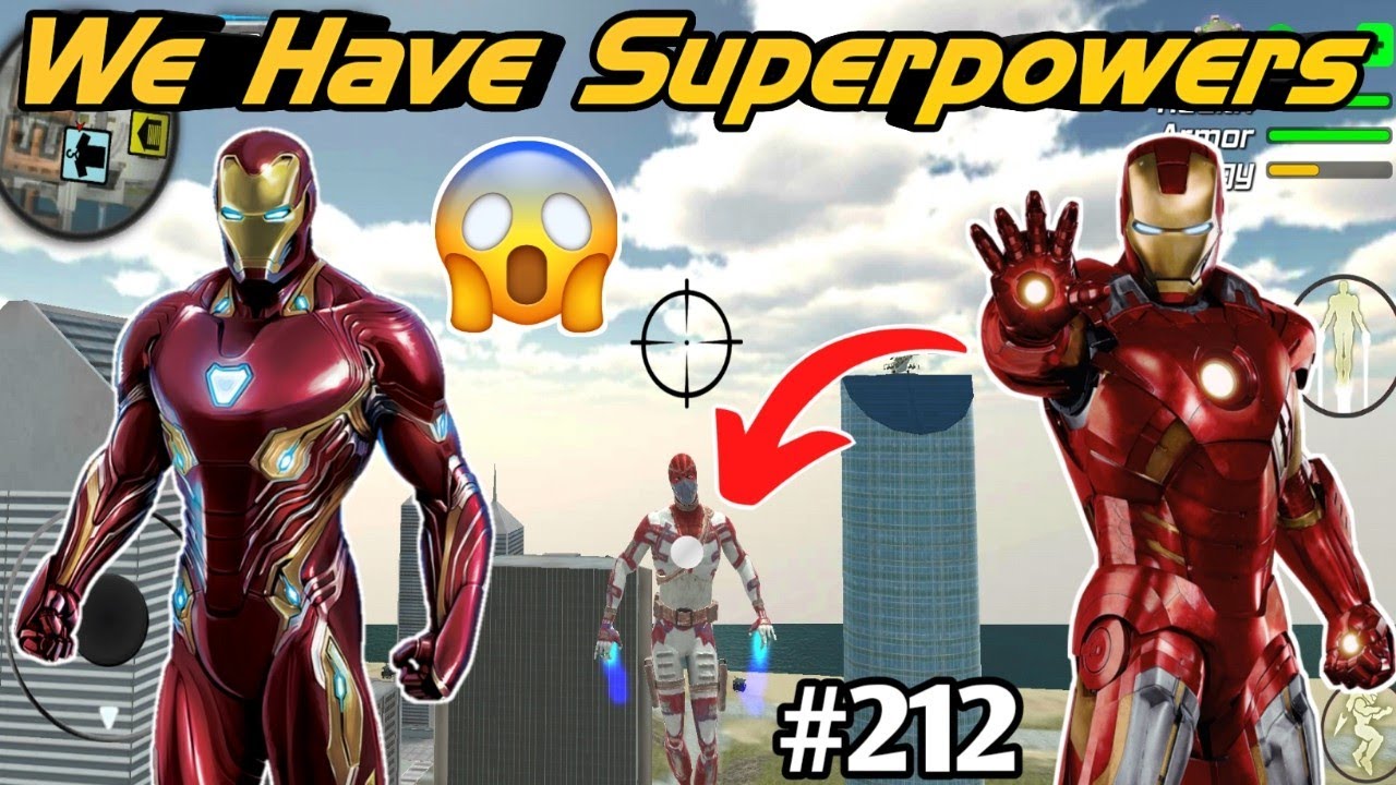 Iron Man Gave His All Powers To Me || Rope Frog Ninja Hero Gameplay 