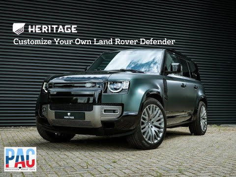 NEW Customized! Land Rover Defender 110 by Heritage Customs - YouTube