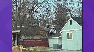 Police arrest driver who went airborne in crash, landed on roof of Nampa home