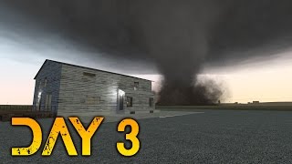 Invisible Tornado's! Garrys Mod Tornado Week 3 episode 3!
