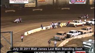 July 30 2011 USAC/CRA Sprint Cars "Walt James Dash" from Perris Auto Speedway