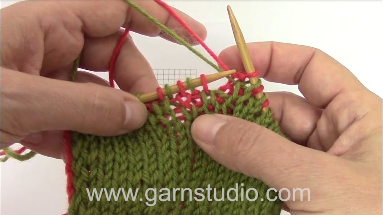 Double Knitting: How to Knit a Reversible Scarf 