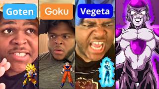 GOKU VEGETA AND GOTEN PLOT ON FRIEZA