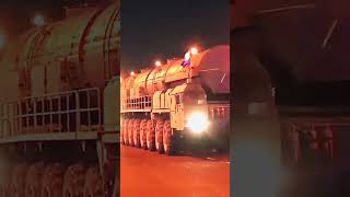 Russia ka YARS ICBM 🚀 | Mobile Launcher Power Test 💥
