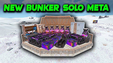 NEW BUNKER SOLO META In Rust / Rust Building Tutorial 2025