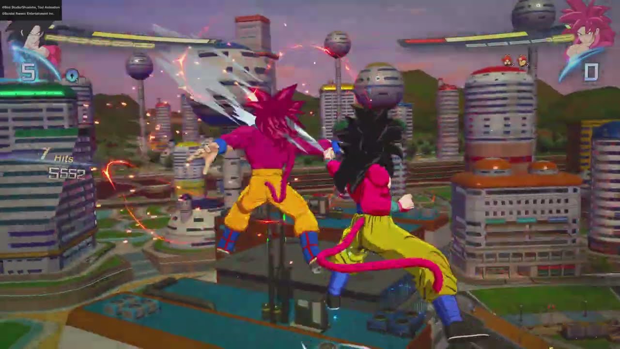 Dragon Ball: Sparking! ZERO (SSJ4 Goku GT vs SSJ4 Goku Daima)