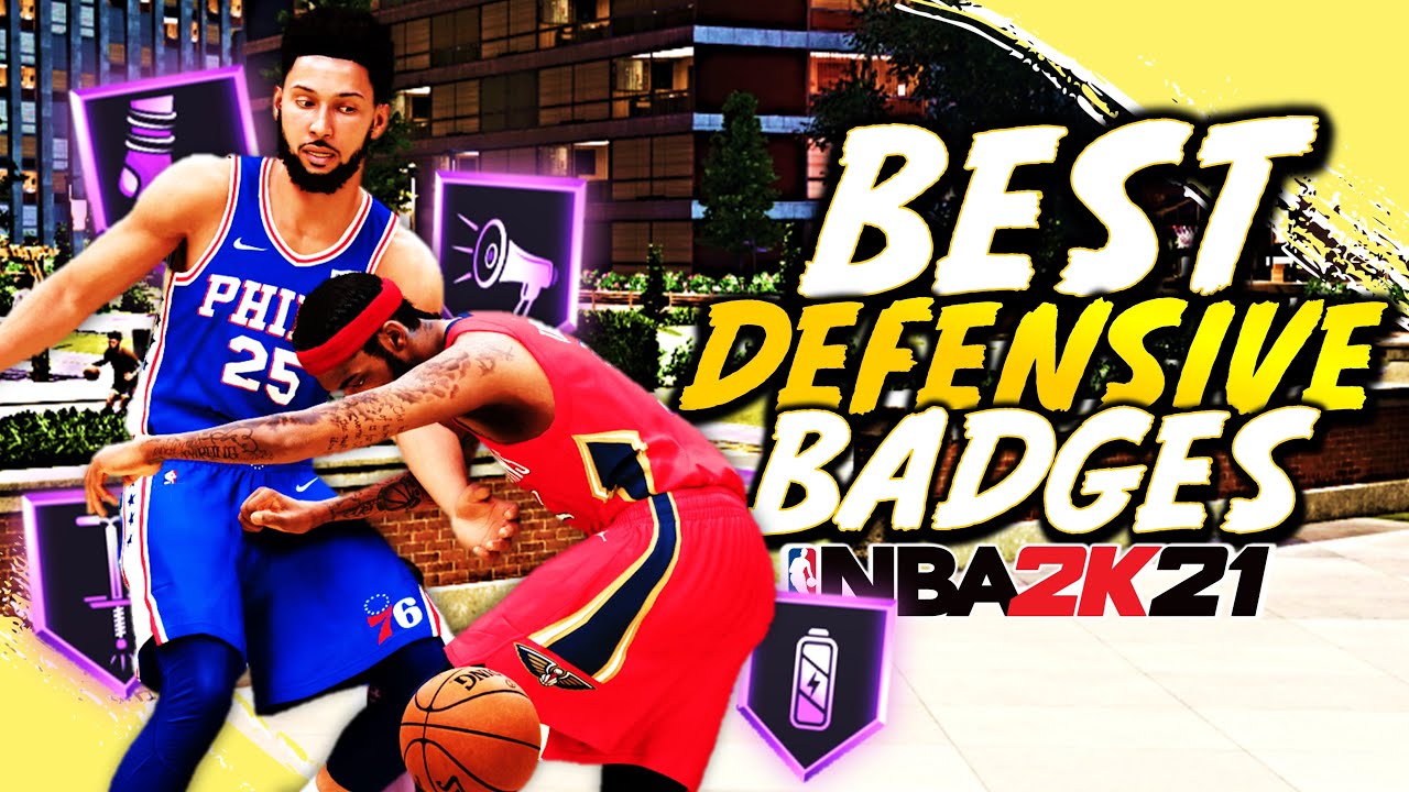 5 BEST DEFENSIVE Badges To LOCKDOWN in NBA 2K21 NBA 2K21 Best