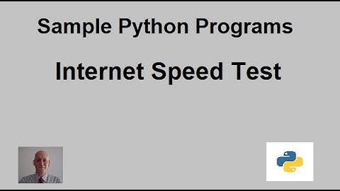 How to Measure Your Internet Speed with Python: Easy Step-by-Step Guide