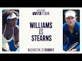 Venus Williams Vs Peyton Stearns 2025 Washington Round 1 Match Highlights Venus Williams Vs Peyton Stearns 2025 Washington Round 1 Match Highlights