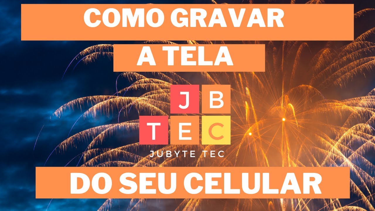 COMO GRAVAR A TELA DO SEU CELULAR - YouTube