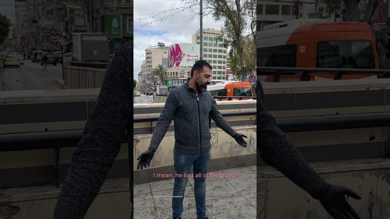 فلسطيني قُتل بالرصاص قبل ساعات من ولادة ابنه | AJ #shorts