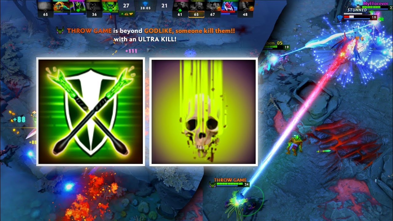 (Dota 2 Ability Draft) - 1.175 Cast Range Life Drain [ Arcane Supremacy + Life Drain ]