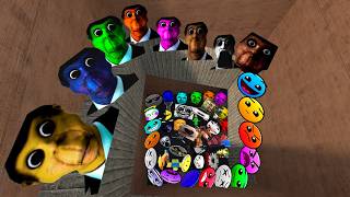 Obunga Family Nextbot, Lobotomy Dash, Selene And Nico's Nextbots Chase Me In Maze Garry's Mod