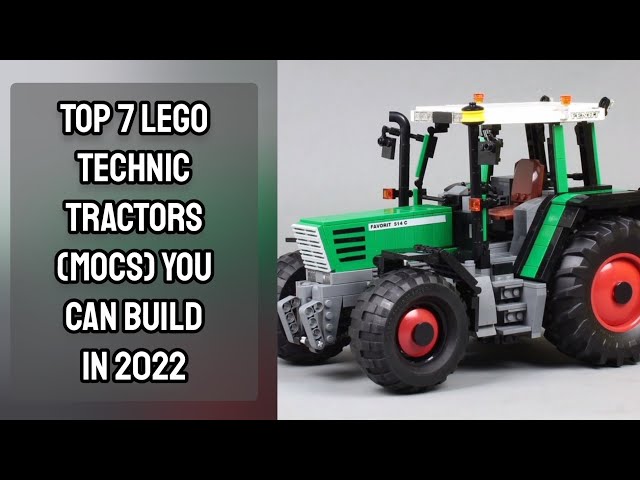 LEGO MOC John Deere 7710 - tractor by thietmaier_mocs