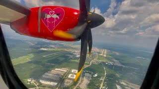 [4K] – Inaugural Flight – Silver Airways – ATR ATR-72-600 – BNA-GSO – N706SV – 3M48 – IFS Ep. 827