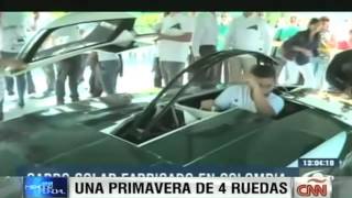 En Colombia desarrollan un vehículo solar