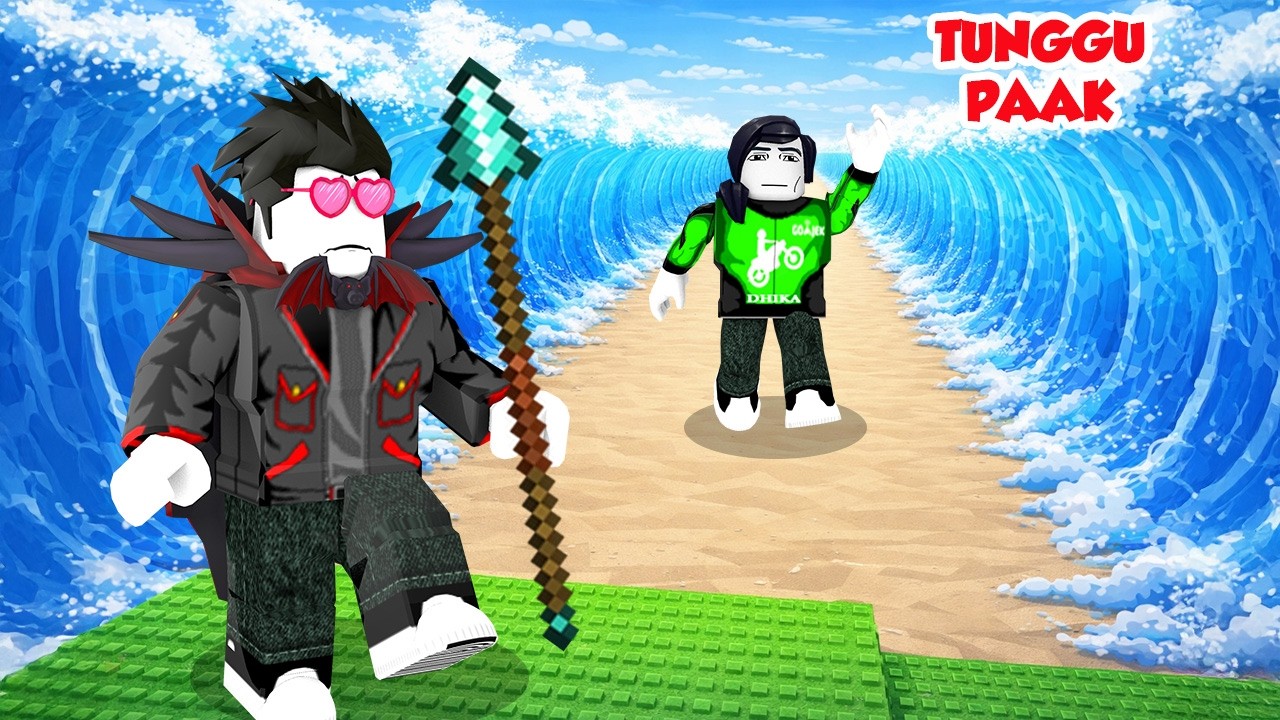 KITA BELAH LAUT UNTUK JADI KAYA DI ROBLOX!!!