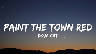 Doja Cat - Paint The Town Red (Lyrics)