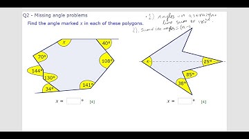 Concave Polygons Sum of angles in polygon support