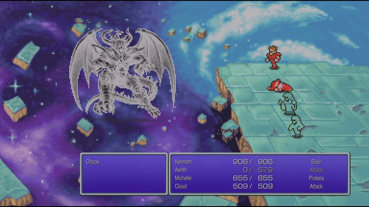 Final Fantasy Chaos Battle