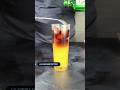 Orange Juice Jägermeister Cocktail 🍊🥃 | Easy Layered Drink #shorts