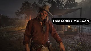 Micah seems genuinely sorry about Arthur getting captured by Colm O'Driscoll  Red Dead Redemption 2