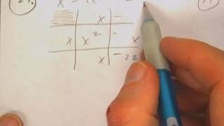 SOLVING QUADRATICS BY FACTORING P242; #27