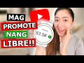 5 Ways to PROMOTE YOUR CHANNEL as a BEGINNER and get more SUBSCRIBERS and VIEWS | Jhocel Recilles