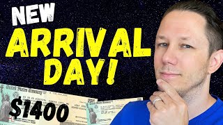 NEW ARRIVAL DAY! $1400 Third Stimulus Check Update Timeline!