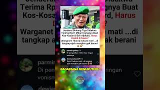 Jenderal Bintang Tiga Didakwa Terima Rp21 Miliar! Harus Diadili di Mana?