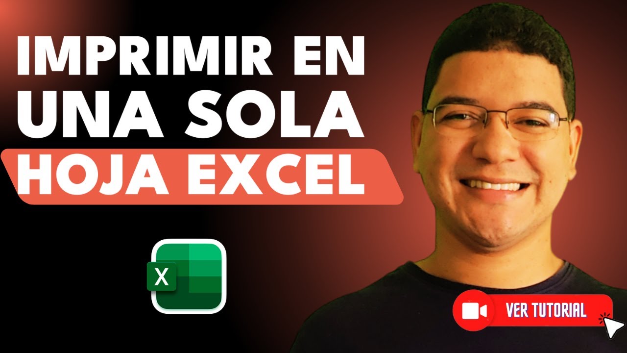 Cómo IMPRIMIR en UNA SOLA HOJA una TABLA de Excel - 🤔Ajustar la hoja de ...