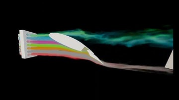 Wnd tunnel simulation Blender 3d