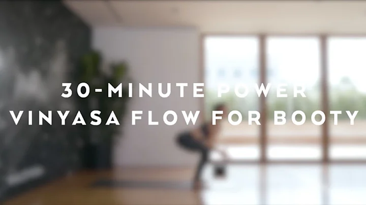 30-Minute Booty Power Vinyasa Class with Caley Aly...