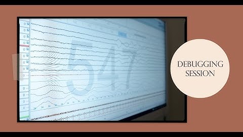 A debugging session demonstration