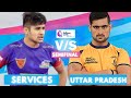 Uttar pradesh vs services kabaddi match  36th national games  by adt sports