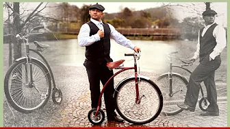 Fazendo um VELOCÍPEDE/PENNY-FARTHING do zero!!